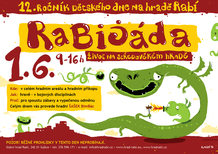 Rabijáda 2013 - plakát